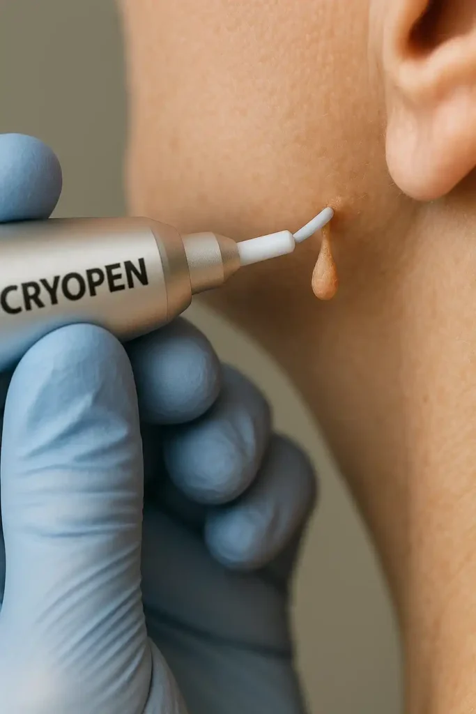 Cryopen for skin tags removal Hedge End speak to our team today!
