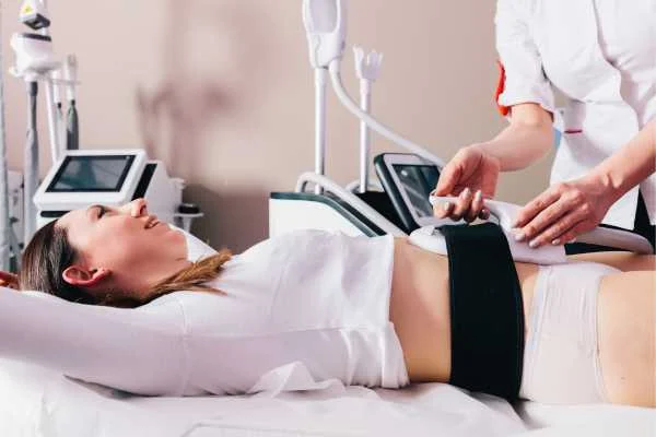woman having body sculpting to help improve her body image and her mental health Hedge End